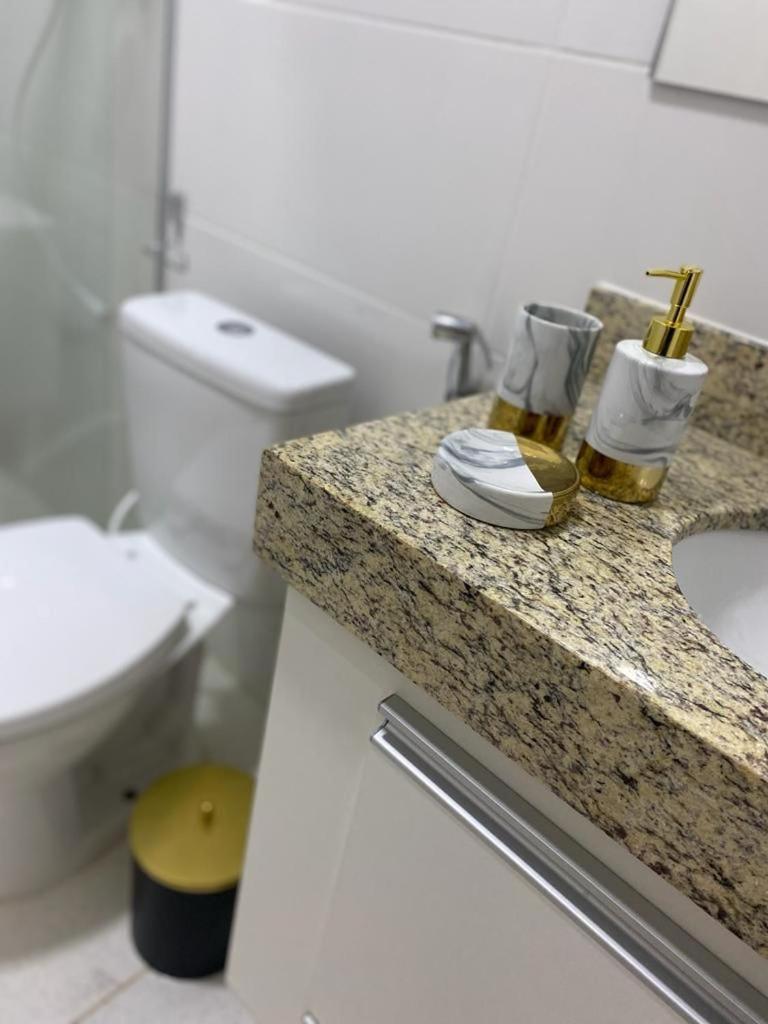 Apto Luxo Completo 3 Quartos Em Guriri 300 Mts Da Praia Wi-Fi Gratis Sao Mateus Εξωτερικό φωτογραφία